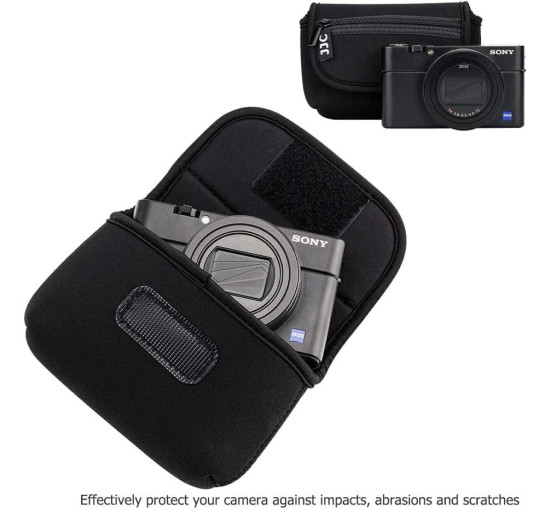 Чохол JJC для компактної камери Sony ZV-1 ZV-1F, Canon G7, чорний (5016)