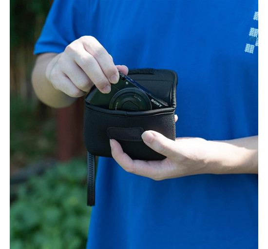 Чохол JJC для компактної камери Sony ZV-1 ZV-1F, Canon G7, чорний (5016)