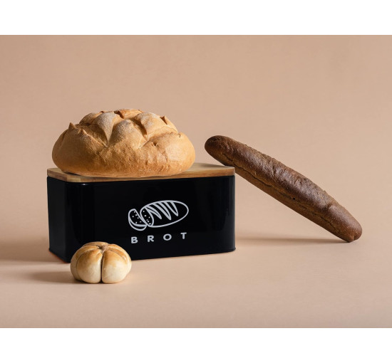 Хлібниця Theo&Cleo з кришкою (3114)