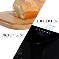 Хлебница Theo&Cleo с крышкой (3114)