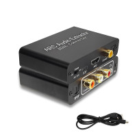 Конвертер OSCY HDMI ARC, цифровой аналоговый аудиоконвертер 192 кГц (3167)