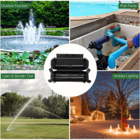 Коробка OPPWONG для наружного освещения, черная (3052)