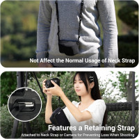 Легкий неопреновий чохол  JJC OC-C3BK для бездзеркальної камери Canon EOS R7 R10, чорний (4159)