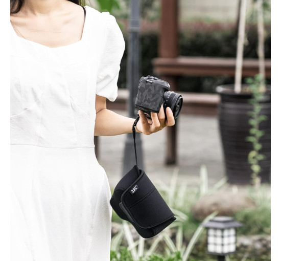 Легкий неопреновий чохол  JJC OC-C3BK для бездзеркальної камери Canon EOS R7 R10, чорний (4159)