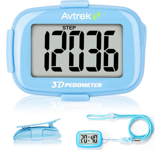 Міні-крокомір AVTREK 3D, синій (4129)