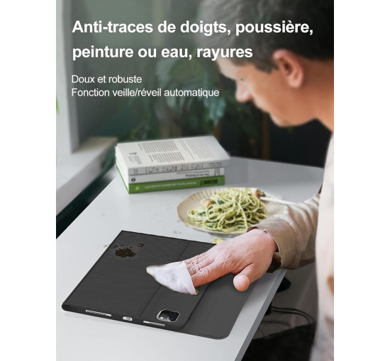 Магнітний чохол-клавіатура FOGARI з Bluetooth для iPad Pro 12.9 2022-2018, черний (2146)