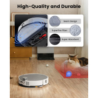 Миючі накладки для швабри для робота-пилососа Roborock M-S9, 4шт (4017)