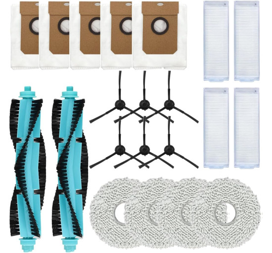 Набір аксесуарів MIRTUX, сумісний з роботом-пилососом Cecotec Conga 11090 (2139)
