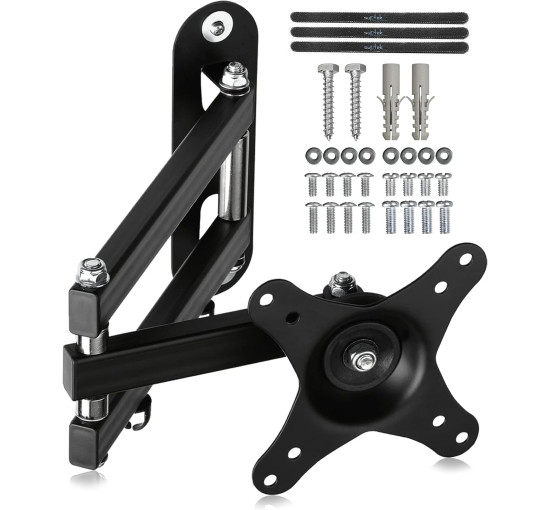 Настінне кріплення Suptek MA2720_SML для телевізора з діагоналлю 13-32 дюймів, чорний (4075)