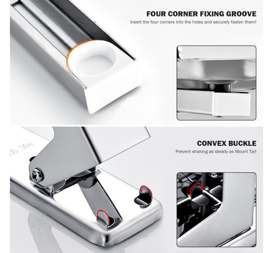 Настінний кронштейн Tadoiooy для мікрохвильової печі, 2 шт (4027)