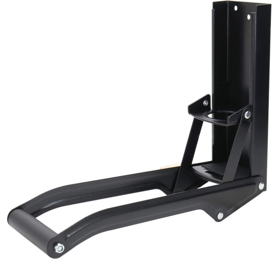 Подрібнювач банок HMF з відкривачкою для пляшок, чорний, 500 мл, пластик, настінний (0138)