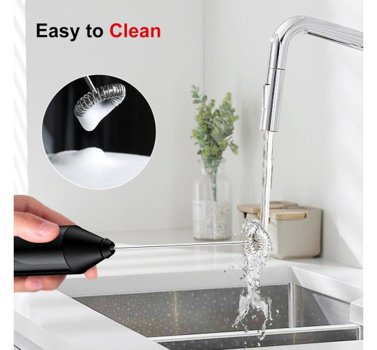 Піноутворювач Bonsenkitchen MF8712-NEW, чорний (4179)