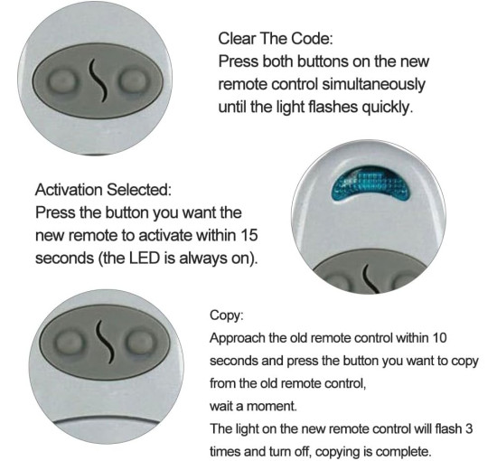 Пульт дистанційного керування гаражними воротами AOMiGT‎ TOP432NA 433,92 МГц, сірий (0167)