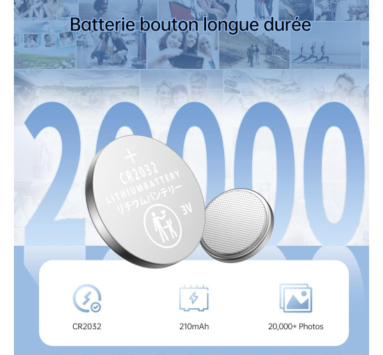 Пульт дистанційного керування камерою ATUMTEK ATYK165 з кнопкою для фото та відео, для iPhone та смартфонів Android, чорний (0033)