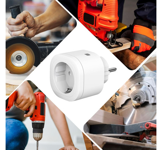 Радіорозетки SURNICE RNW51107 з пультом дистанційного керування, 13 A/3000 Вт, 3 розетки з 1 пультом д/к, радіус дії 70 м, білі (2105)