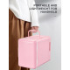 Reemix портативний холодильник-охолоджувач та підігрівач KM-14-4L, 4 літри, рожевий (4197)