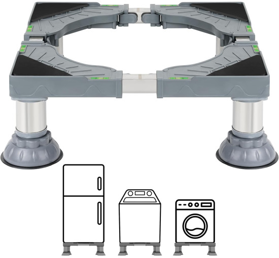 Регульована підставка для міні-холодильника та пральної машини Winter Shore HS-MFSTAND1 (3020)