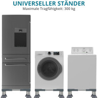 Регульована підставка для міні-холодильника та пральної машини Winter Shore HS-MFSTAND1 (3020)