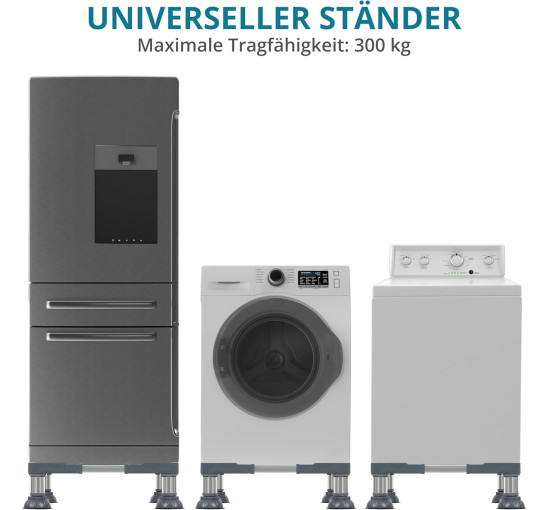 Регульована підставка для міні-холодильника та пральної машини Winter Shore HS-MFSTAND1 (3020)