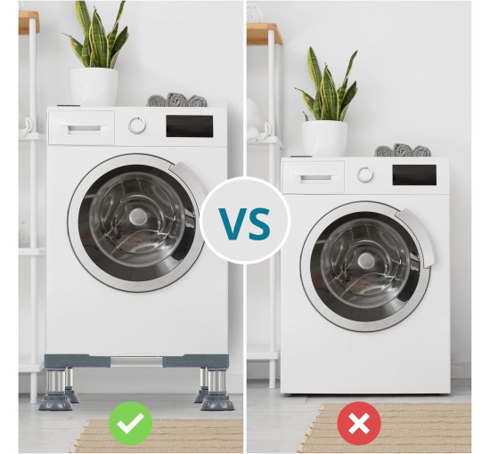 Регульована підставка для міні-холодильника та пральної машини Winter Shore HS-MFSTAND1 (3020)