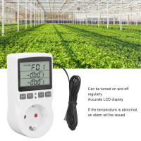 Розетка контроля температуры DAUF, высокоточный регулятор температуры с таймером для аквариума (0158)