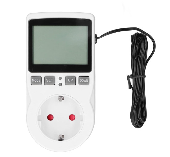 Розетка контролю температури DAUF, високоточний регулятор температури з таймером для акваріума (0158)