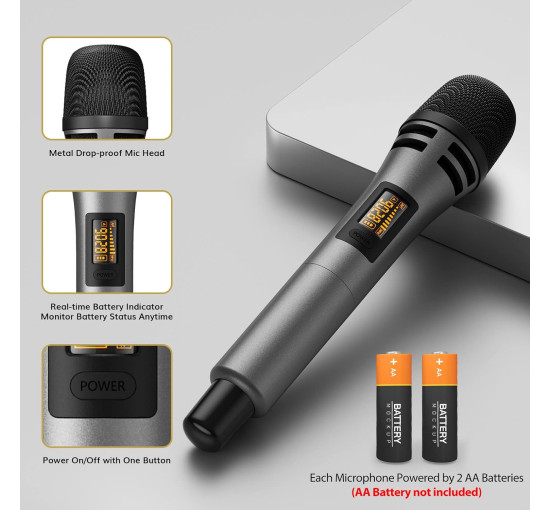 Беспроводной динамический микрофон TONOR TW310 (0198)