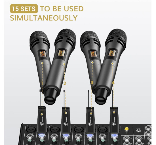 Беспроводной динамический микрофон TONOR TW310 (0198)