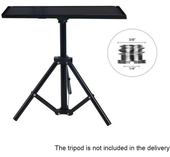 Штатив для кріплення проектора ORETG45, лоток для проектора 1/4", чорний (0079)