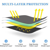 Складана парасолька Vicloon, слонова кістка біла (2160)