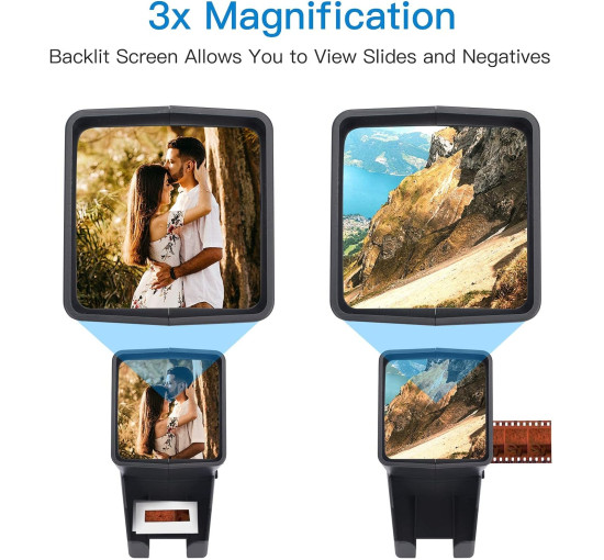 TCNEWCL переглядач слайдів та плівок FS521, 35-міліметровий, 10Вт (5069)