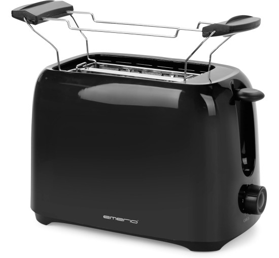 Тостер Emerio TO-128676.3, 700 Вт, чорний (2119)