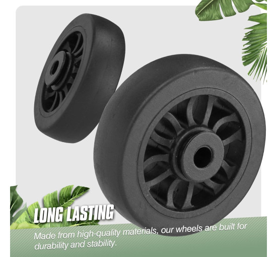 Універсальні безшумні колеса Vivikivi VK-C8 50 мм, для валізи (3048)