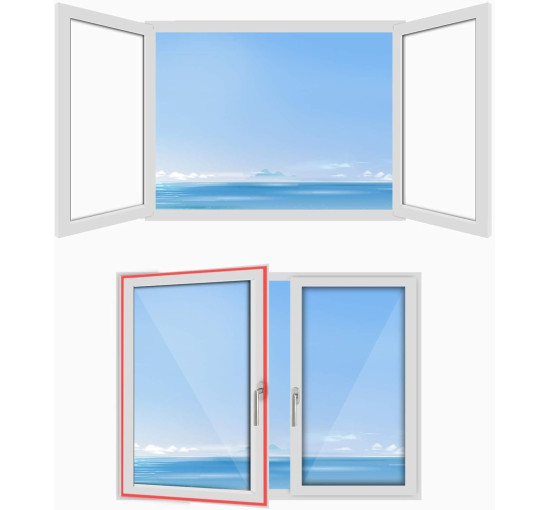 Універсальний ущільнювач HOOMEE AL003 для вікна 400 см. працює з мобільними кондиціонерами (0148)