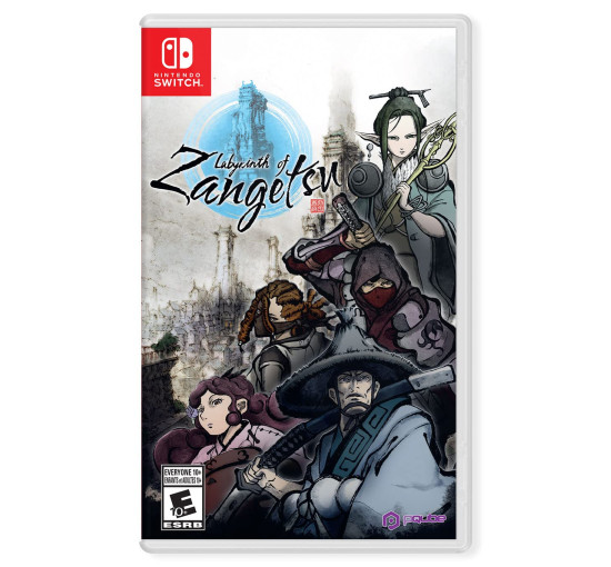 Відео гра Labyrinth of Zangetsu PQube, платформа Nintendo Switch, Nintendo Switch - OLED Model, Nintendo Switch 2, Nintendo Switch Lite (2017)
