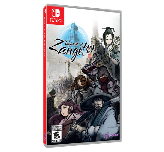 Відео гра Labyrinth of Zangetsu PQube, платформа Nintendo Switch, Nintendo Switch - OLED Model, Nintendo Switch 2, Nintendo Switch Lite (2017)