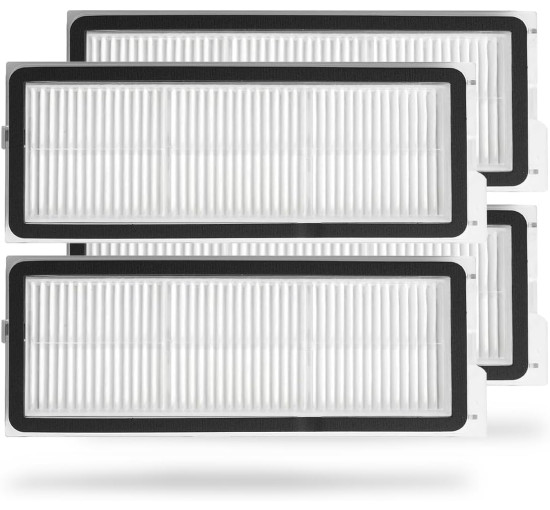 Високоефективні фільтри Rrochio, сумісні з робот-пилососом Roborock Qrevo MaxV, 4шт (4024)