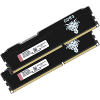 Yongxinsheng Комплект оперативной памяти DDR3 16 ГБ (8 ГБ x 2), 1333 МГц, PC3-10600 UDIMM, черный (5126)