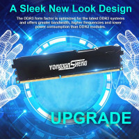 Yongxinsheng Комплект оперативной памяти DDR3 16 ГБ (8 ГБ x 2), 1333 МГц, PC3-10600 UDIMM, черный (5126)