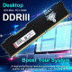 Yongxinsheng Комплект оперативної пам'яті DDR3 16 ГБ (8 ГБ x 2), 1333 МГц, PC3-10600 UDIMM, чорний (5126)
