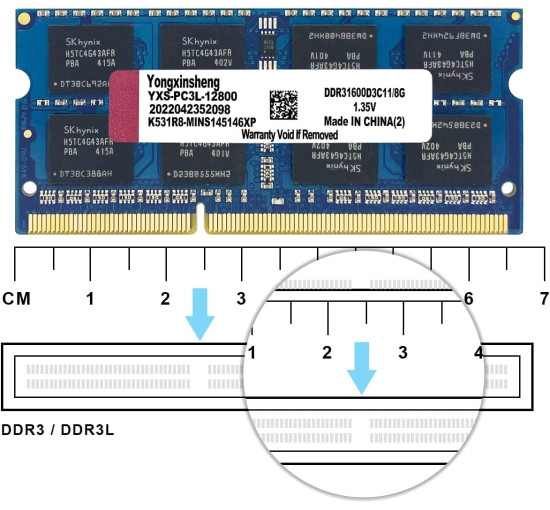 Yongxinsheng Комплект пам'яті 16 ГБ (2x8 ГБ) DDR3L / DDR3 RAM 1600 MHz, синя (5127)