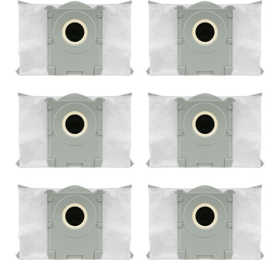 Замінні пилозбірники JZSTARINGE X8 Pro Omni T50 Pro T50 Max Pro Omni, 6шт. сірий (4006)