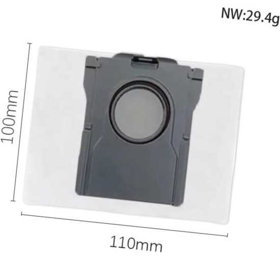 Запасні частини UVTFRUBA для пилозбірника, сумісні з Dreame Bot X40 /X40 Pro (4031)