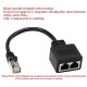 zdyCGTime Мережевий кабель Ethernet типу Y RJ45, 23 см. (5006)