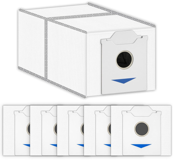 Змінні пилозбірники CHAIN ​​PEAK T30 Omni / T30 Pro Omni, сумісні з роботизованими пилососами ECOVACS DEEBOT (4004)