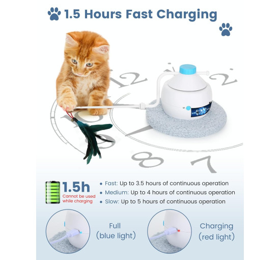 Автоматические интерактивные игрушки HAPPY HACHI 9944093 для кошек (4068)