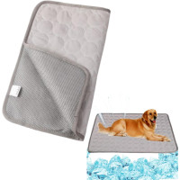 Cyrank Охолоджувальна ковдра для собак, XL/100 * 70 см, сірий (5145)