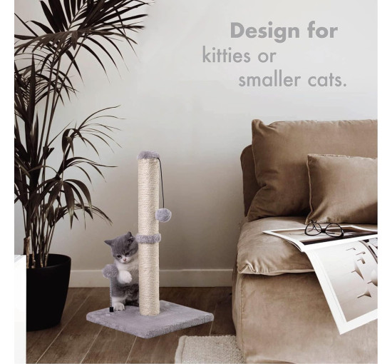 Когтеточка для котів MECOOL UM-KE21 Premium Basics, сіра (4002)