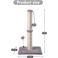 Когтеточка для кошек MECOOL UM-KE21 Premium Basics, серая (4002)