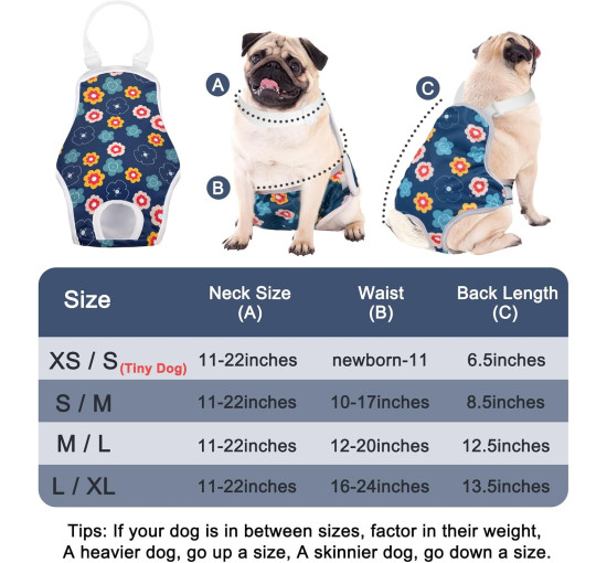 Комбінезони для собак MICOOYO DP1, Розмір M (3077)